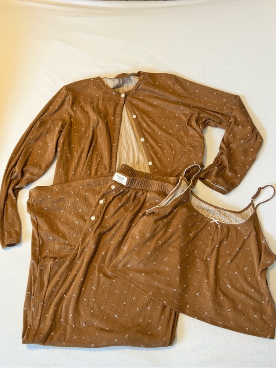 American Eagle Outfitters Other - American Eagle Outfitters AE Pointelle 3-Piece PJ Set | Women’s XXL